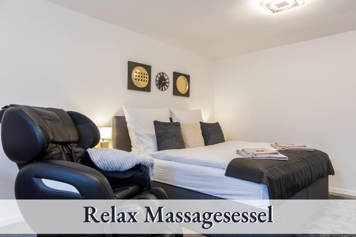 Relaxapartment 2 Massagesessel Smarttv Kueche Biberach an der Riss Luaran gambar