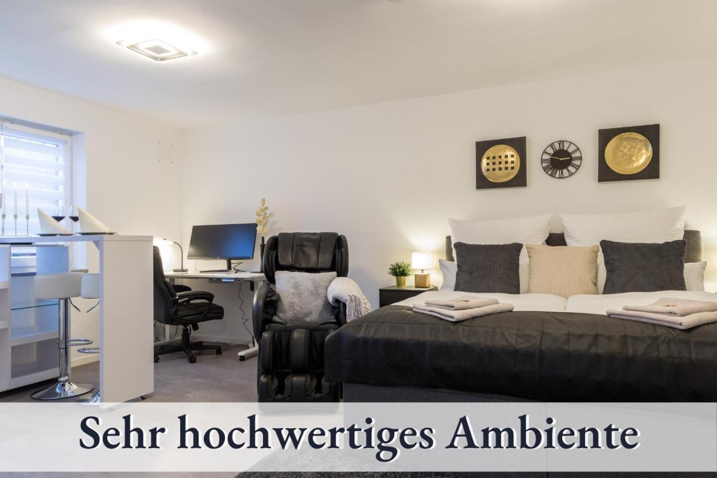 Relaxapartment 2 Massagesessel Smarttv Kueche Biberach an der Riss Luaran gambar